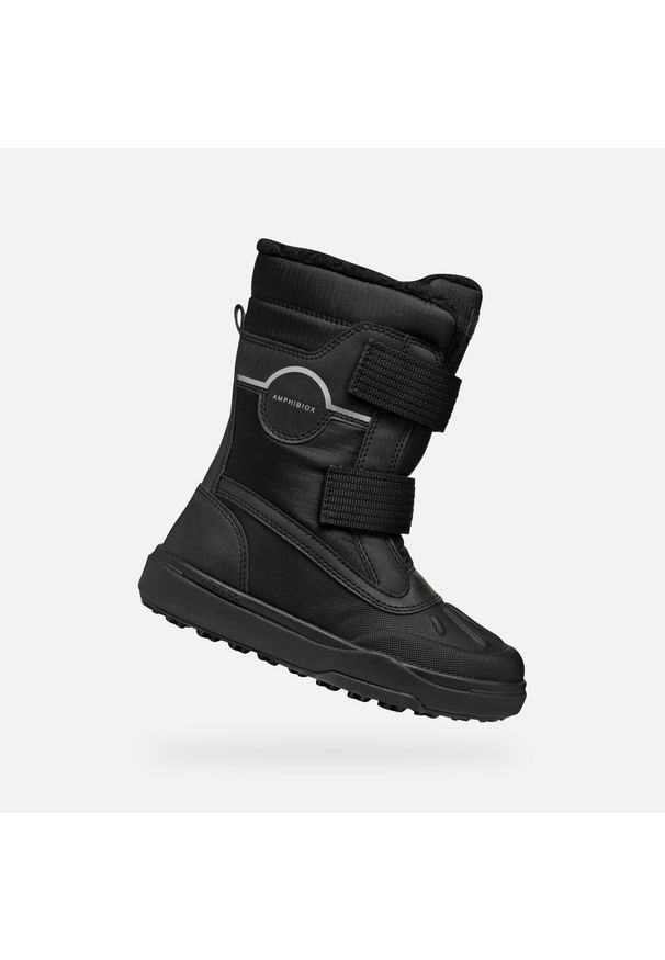 Buty dla dzieci Geox Bunshee. Kolor: czarny. Sport: turystyka piesza
