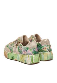 Rieker Sneakersy M7711-91 Kolorowy. Materiał: materiał. Wzór: kolorowy #8