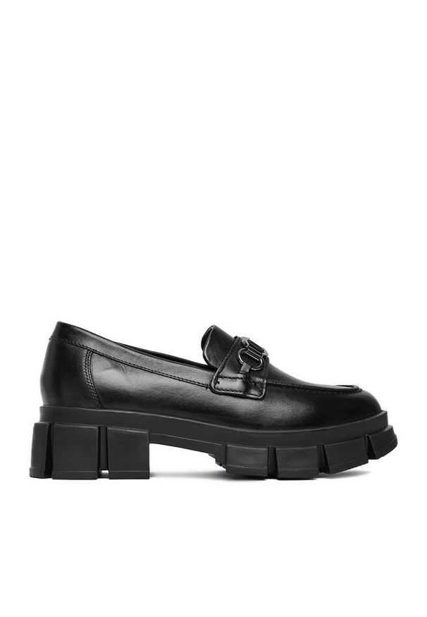 Loafersy Badura. Kolor: czarny