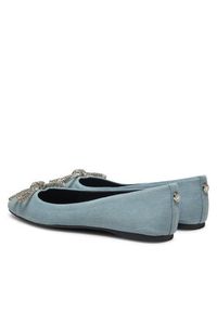Steve Madden Baleriny Nilsa SM11003517 Niebieski. Kolor: niebieski. Materiał: materiał #5