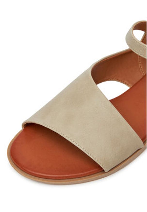 Mustang Sandały 1388-807 Beżowy. Kolor: beżowy. Materiał: syntetyk, materiał