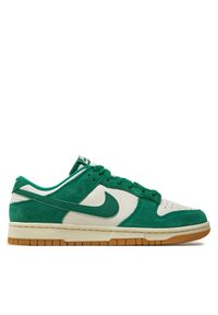 Nike Sneakersy Dunk Low Se HQ1519 030 Zielony. Kolor: zielony. Materiał: skóra, zamsz