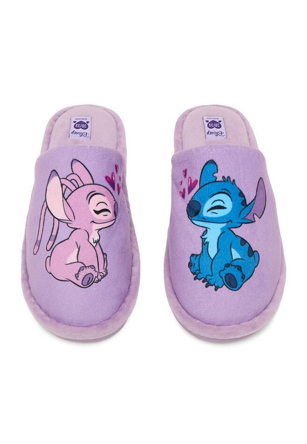 Kapcie Disney Classics. Kolor: fioletowy. Wzór: motyw z bajki