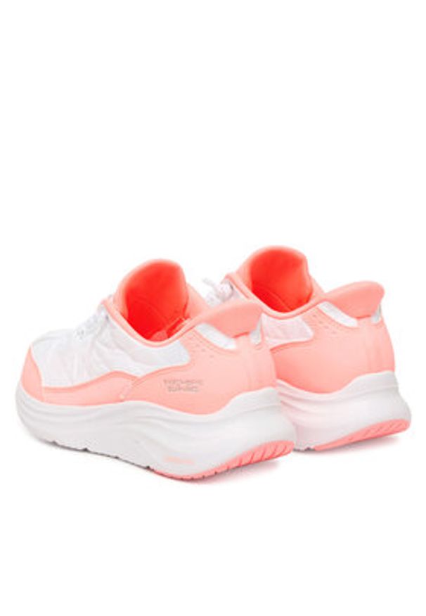 skechers - Skechers Sneakersy Contour Foam - Cozy Fit 150404/WCRL Biały. Kolor: biały. Materiał: materiał