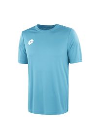 LOTTO - Koszulka piłkarska dla dzieci Lotto JR Elite. Kolor: niebieski. Sport: piłka nożna