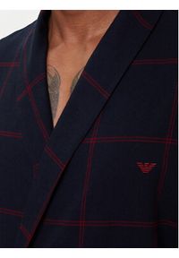 Emporio Armani Underwear Szlafrok EM002248 AF15008 FB058 Granatowy. Kolor: niebieski. Materiał: bawełna #3