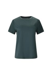 Koszulka damska Athlecia Unicorn. Kolor: zielony. Sport: bieganie, fitness #1