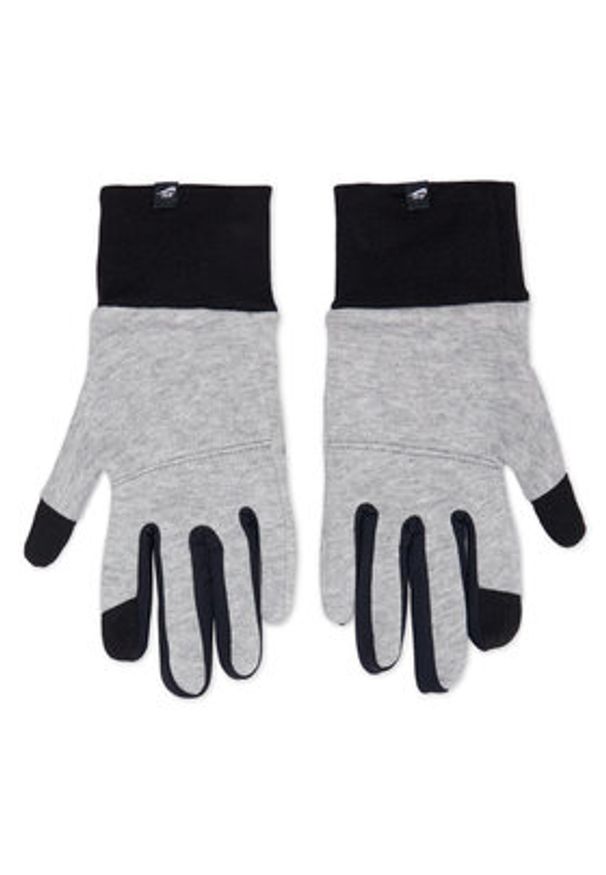 Nike Rękawiczki Damskie N1004361 Szary. Kolor: szary. Materiał: bawełna, materiał