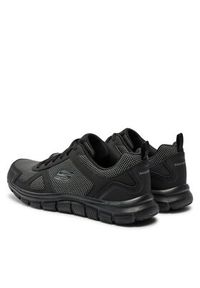 skechers - Skechers Sneakersy Bucolo 52630/BBK Czarny. Kolor: czarny. Materiał: materiał #4