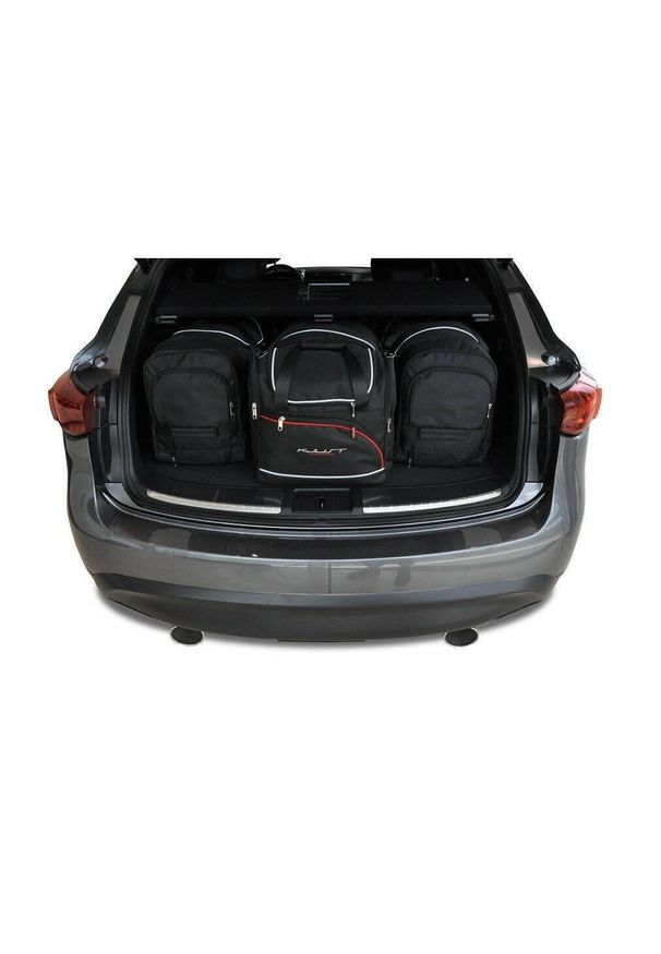 KJUST - Torby Do Bagażnika Infiniti Qx70 2013-2018 4Szt Kjust. Kolor: czarny. Styl: sportowy
