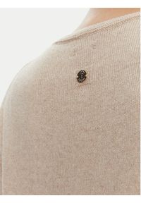 JOOP! Sweter 58 253KN58Kumo 30047489 Beżowy Loose Fit. Kolor: beżowy. Materiał: wiskoza