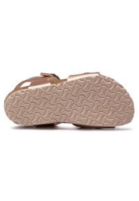 Birkenstock Sandały Rio Kids Bf 1012520 Złoty. Kolor: złoty. Materiał: skóra #7