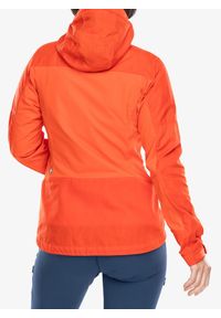 Fjällräven - Kurtka górska damska Fjallraven Abisko Lite Trekking Jacket. Kolor: pomarańczowy. Sport: turystyka piesza