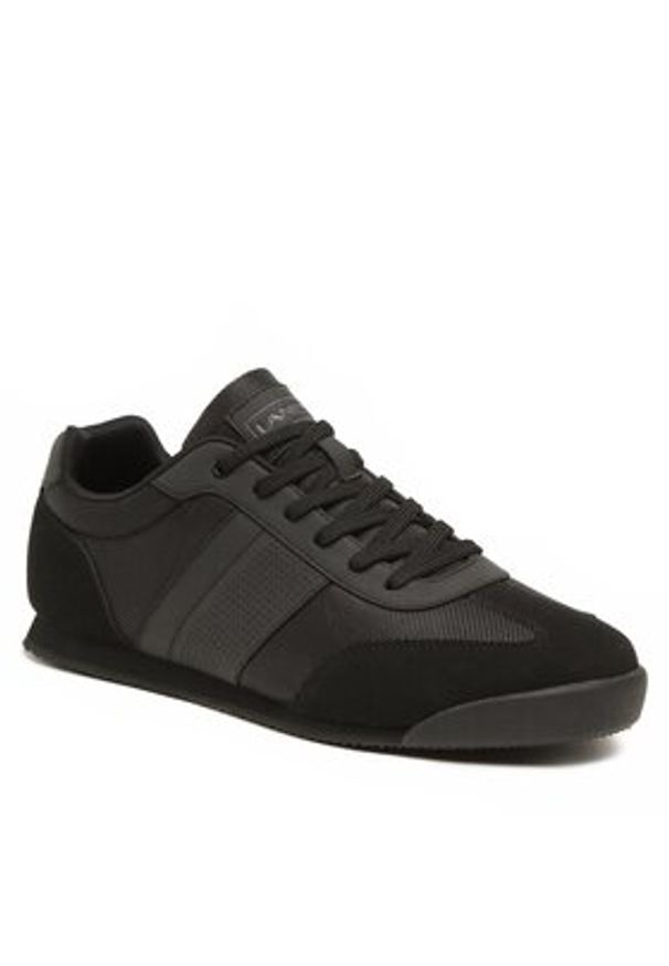 Lanetti Sneakersy MP07-6878-07 Czarny. Kolor: czarny. Materiał: materiał