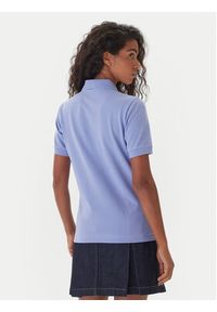 Kappa Polo Logo Sharas Wss 302B3C0 Fioletowy Regular Fit. Typ kołnierza: polo. Kolor: fioletowy. Materiał: bawełna #5