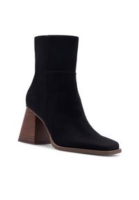 Nine West Botki KASIM ZR117-2 Czarny. Kolor: czarny. Materiał: materiał #3