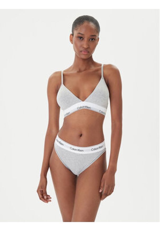 Calvin Klein Underwear Figi klasyczne LV00QF8524 Szary. Kolor: szary. Materiał: bawełna