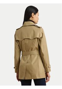 Lauren Ralph Lauren - LAUREN RALPH LAUREN Trencz 297967126002 Beżowy Regular Fit. Kolor: beżowy. Materiał: syntetyk, bawełna #6
