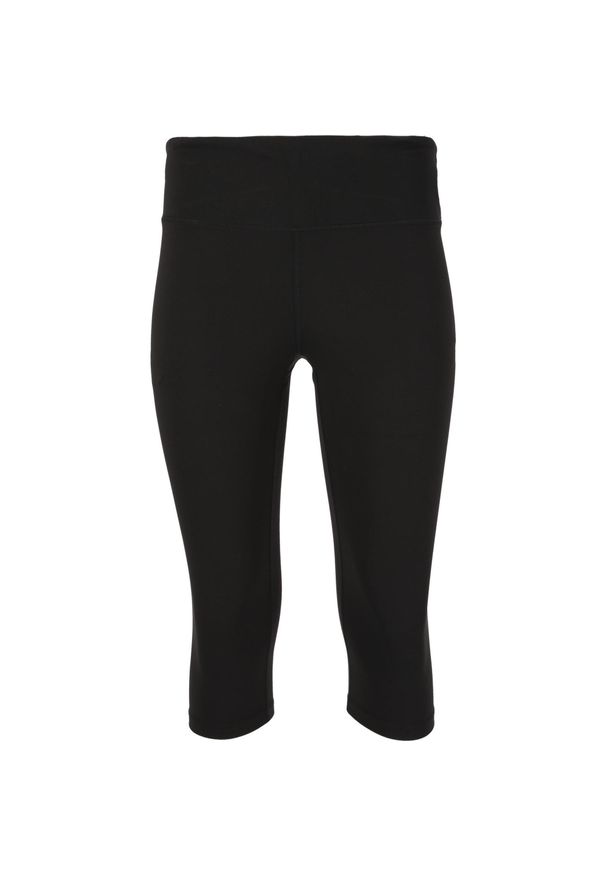 ENDURANCE - Damskie legginsy Endurance Raleigh 3/4. Kolor: czarny. Sport: bieganie