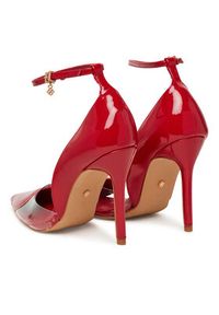 DeeZee Szpilki PX096 02 Czerwony. Kolor: czerwony. Materiał: skóra. Obcas: na szpilce