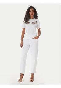 Fracomina Jeansy FP26SVD005W61501 Biały Slim Fit. Kolor: biały #5