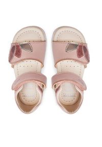 Geox Sandały B Sandal Alul Girl B451YB 085NF C8237 S Różowy. Kolor: różowy