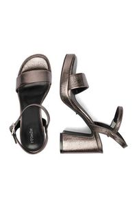 DeeZee Sandały CEO-SS22-049 Srebrny. Kolor: srebrny. Materiał: materiał #5