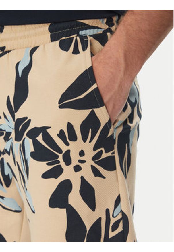 Only & Sons Szorty materiałowe Piero 22034086 Beżowy Relaxed Fit. Kolor: beżowy. Materiał: syntetyk