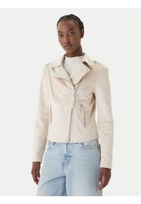 Guess Kurtka przejściowa W6GL10 W1968 Écru Regular Fit. Materiał: syntetyk #1