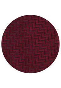 Męski Krawat Alties - Bordowy z Delikatną Fakturą Tkaniny. Kolor: czerwony. Materiał: tkanina. Styl: wizytowy, elegancki #3