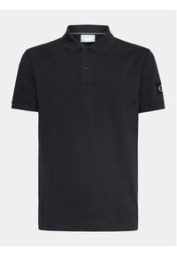 Calvin Klein Jeans Polo J30J323394 Czarny Regular Fit. Typ kołnierza: polo. Kolor: czarny. Materiał: bawełna