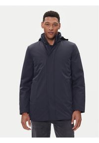 Geox Płaszcz przejściowy Vincit M5620M T3127 F1624 Granatowy Regular Fit. Kolor: niebieski. Materiał: syntetyk