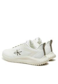Calvin Klein Jeans Sneakersy Eva Runner Low Lace Ml YM0YM00968 Biały. Kolor: biały. Materiał: materiał