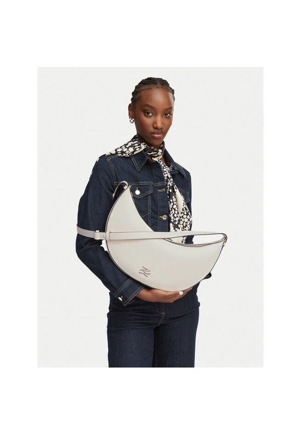 Karl Lagerfeld - Torebka KARL LAGERFELD. Kolor: biały