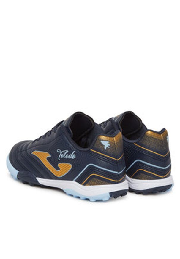 Joma Buty do piłki nożnej Toledo Jr 2503 TOJS2503TF Granatowy. Kolor: niebieski. Materiał: skóra