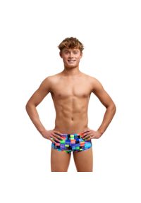 FUNKY TRUNKS - Szorty kąpielowe kąpielówki na basen trening męskie Funky Trunks SideWinder XS. Kolor: wielokolorowy #1