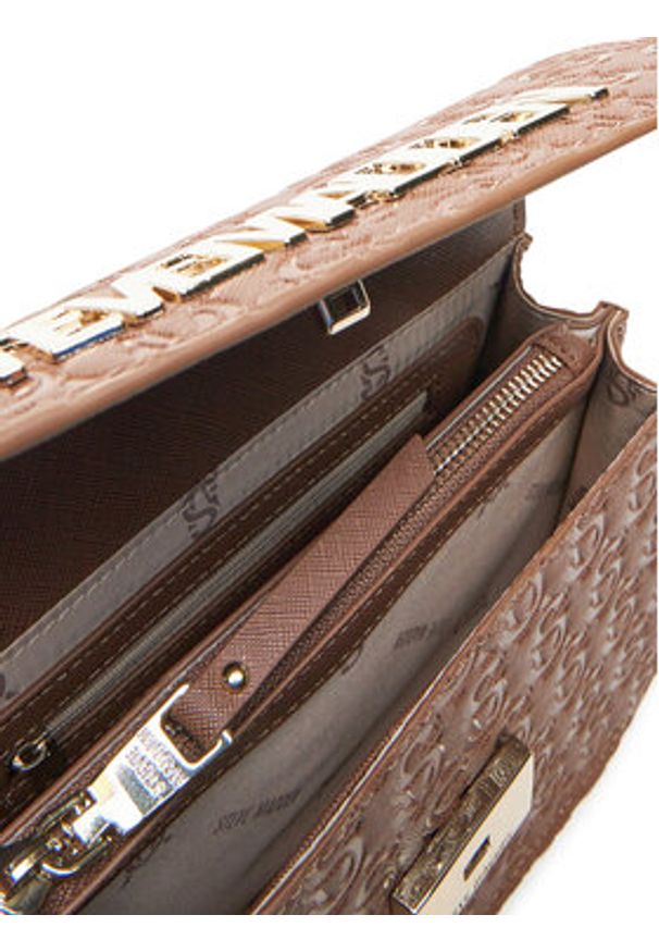 Steve Madden Torebka Bcoal-E SM13001635 Brązowy. Kolor: brązowy. Materiał: skórzane