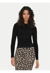 only - ONLY Bluzka Val 15371305 Czarny Regular Fit. Kolor: czarny. Materiał: bawełna #1