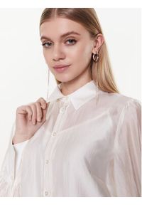 Guess Koszula W3RH59 WF5L0 Beżowy Regular Fit. Kolor: beżowy. Materiał: lyocell #5