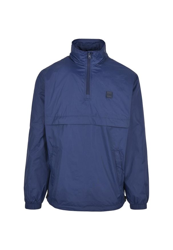 Kurtka Urban Classics stand up collar pull over. Kolor: niebieski