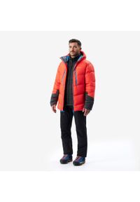 SIMOND - Kurtka alpinistyczna męska Simond Makalu. Kolekcja: plus size. Kolor: czerwony. Materiał: materiał, poliamid, puch. Sport: wspinaczka