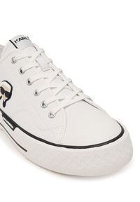 Karl Lagerfeld - KARL LAGERFELD Trampki Kampus Max KL95025 Biały. Kolor: biały. Materiał: skóra #3