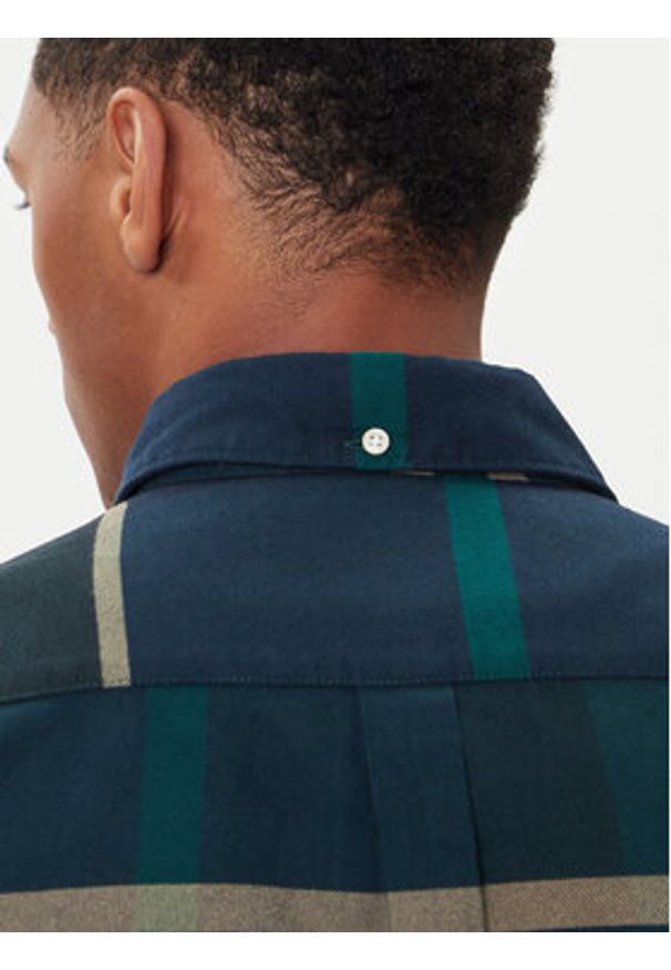 Barbour Koszula MSH4994TN23 Zielony Tailored Fit. Kolor: zielony. Materiał: bawełna
