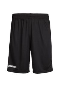 Spodenki sportowe męskie Hummel Core Poly Shorts. Kolor: biały, wielokolorowy, czarny