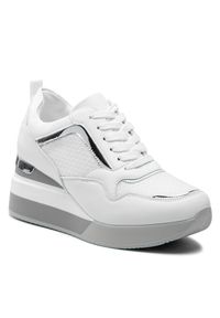 Sneakersy Bata. Kolor: biały #1