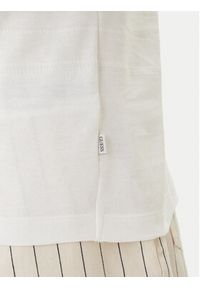 Guess Jeans T-Shirt M6GIZ3 KE942 Écru Regular Fit. Materiał: bawełna #2