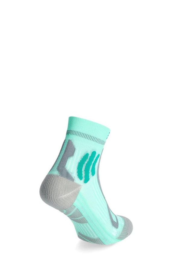 Skarpety biegowe damskie X-Socks Trail Run Energy 4.0. Kolor: zielony. Sport: bieganie