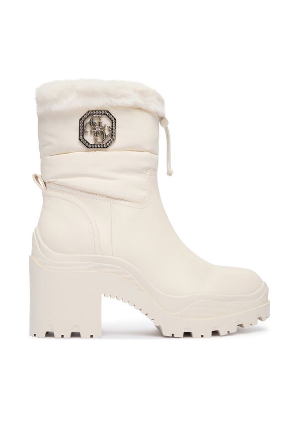 Botki Guess. Kolor: biały