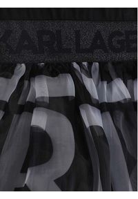 Karl Lagerfeld Kids Sukienka codzienna Z12261 M Czarny Regular Fit. Okazja: na co dzień. Kolor: czarny. Materiał: bawełna. Typ sukienki: proste. Styl: casual #5
