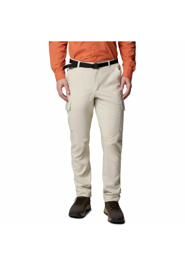 columbia - Spodnie trekkingowe z filtrem UV męskie Columbia Skien Valley Pant. Kolor: biały. Sezon: lato. Sport: turystyka piesza